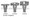 ZimVie / Biomet 3i-compatible 6.5mm Healing Abutment — complete set view — Titan Implants