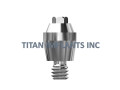 STERI-OSS-compatible 3.8mm Multi-Unit Abutment by Titan Implants