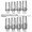 Paragon Dental-compatible 4.5mm Screw-Vent Straight Locking Abutment — complete set view — Titan Implants