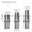 Bicon compatible 3.0mm post shouldered abutment with octagonal anti-rotation base and internally threaded chimney, fits 4.5, 5.0, and 6.0mm diameter Bicon implants, Grade 23 titanium — alternate view — Titan Implants