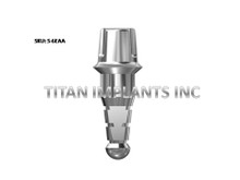 Steri-Oss Replace External Hex compatible 6.0mm easy abutment analog - Titan Implants Inc