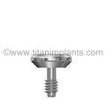 Innova Compatible 4.1mm Diameter External Hex Implant Healing Abutments with 6mm Emergence Profile (Level D) (IE-5-4EHA3)