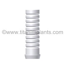 Keystone / Lifecore-compatible External Hex Plastic Sleeve by Titan Implants