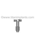 Keystone / Lifecore-compatible External Hex Cover Screw by Titan Implants