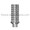 ZimVie / Zimmer Dental-compatible 3.5mm Screw-Vent Temporary Abutment by Titan Implants