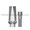 Paragon Dental-compatible 3.5mm Screw-Vent Straight Locking Abutment — alternate view — Titan Implants