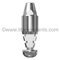 Keystone / Lifecore-compatible External Hex Conical Abutment Analog by Titan Implants