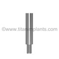 Tapered Abutment Temporary Sleeve Short Screw (without knurl) (R-45TATSS)