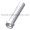 Paragon-compatible External Hex UCLA Plastic Sleeve — angled view — Titan Implants