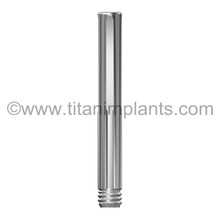 Titan Implants Patented Implant Locator Pin — M2.5 Thread, 20mm Wide Diameter — for wide-platform implant seating and lab workflow — Titan Implants