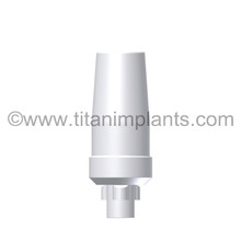 STERI-OSS-compatible 3.5mm Tri-Lobe / Tri-Channel UCLA Plastic Sleeve by Titan Implants