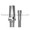 STERI-OSS-compatible 4.3mm Tri-Lobe / Tri-Channel Straight Locking Abutment — with titanium screw — Titan Implants