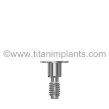 STERI-OSS-compatible 4.3mm Tri-Lobe / Tri-Channel Cover Screw by Titan Implants