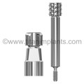 Nobel Biocare Mirus Cone / Multi-Unit Abutment Impression Coping — with guide pin open tray technique— Titan Implants