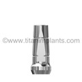 Steri-Oss HL-Series External Hex Compatible 3.25mm Straight Locking Implant Abutment with Titanium Screw (S-3.25SLIAF)