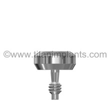 STERI-OSS-compatible 5.0mm External Hex Healing Abutment by Titan Implants