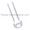 STERI-OSS-compatible 5.0mm External Hex UCLA Plastic Sleeve — angled view — Titan Implants
