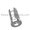 Nobel Biocare-compatible External Hex Straight Locking Abutment — angled view — Titan Implants