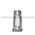 Steri-Oss Replace External Hex Compatible 3.5mm Straight Locking Implant Abutments with Titanium Screw (SR-3.5SLIAF)