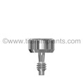 STERI-OSS-compatible 4.3mm External Hex Healing Abutment by Titan Implants