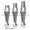 Paragon-compatible 4.8mm Swiss Plus Implant Analog — complete set view — Titan Implants