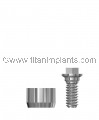 Nobel Biocare-compatible External Hex Standard Abutment by Titan Implants