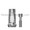 BioHorizons-compatible 3.5mm External Hex Straight Locking Abutment — with titanium screw — Titan Implants