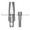 Dentsply Friadent-compatible 3.4mm Straight Locking Abutment —collar height 2.0mm with titanium screw — Titan Implants