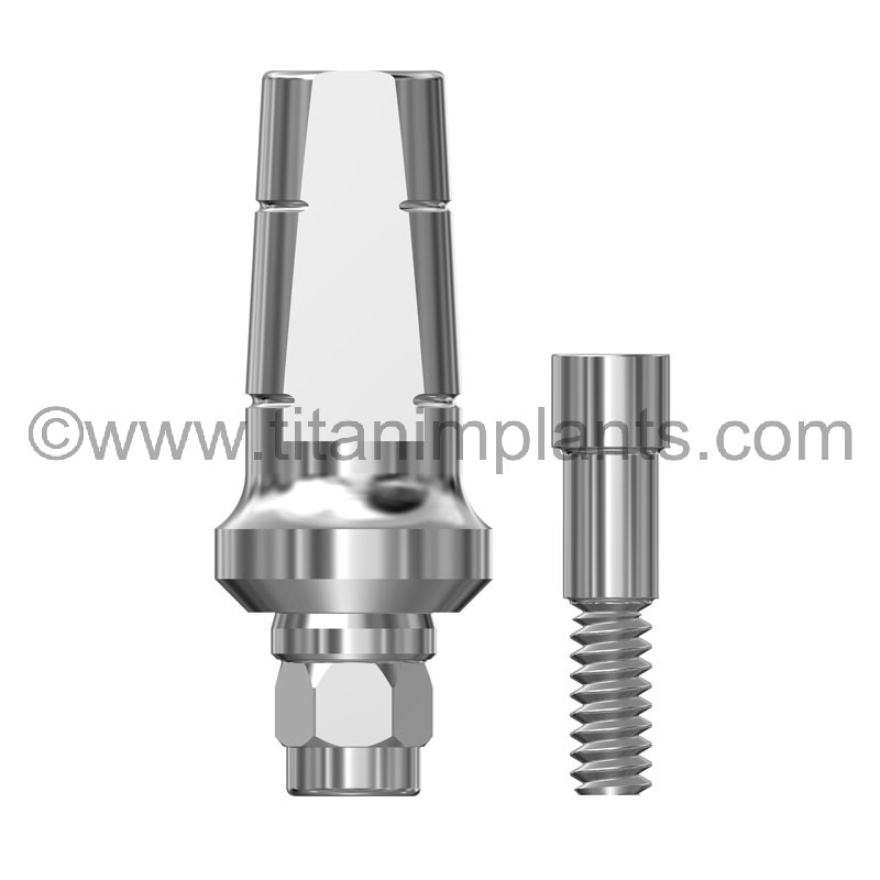 3.8mm Straight Locking Abutment — Titan Implants