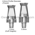 Dentsply Friadent-compatible 5.5mm Abutment Impression Coping — complete set view — Titan Implants