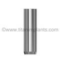 Calcitek External Spline Compatible 3.25mm Implant Titanium Bar Post with Ti. screw (C-3CA-12)