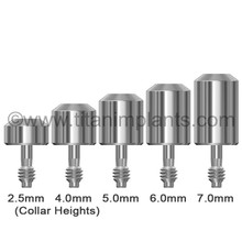 Calcitek Spline compatible 3.75/4.0mm parts