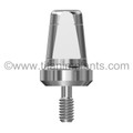 Calcitek-compatible 5.0mm Spline (Calcitek) Post Abutment by Titan Implants