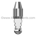 Calcitek External Spline Compatible 3.75/4.0mm Shouldered Abutment Analog (4.5mm Flare) (C-45SAA)