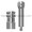 Calcitek-compatible 4.0mm Spline (Calcitek) Shouldered Abutment Impression Coping (5.5mm Flare)  — with guide pin — Titan Implants