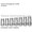 Swiss Implants-compatible 4.0mm Straight Locking Abutment — complete set view — Titan Implants