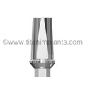 Titan Implants Zimmer ZimVie TSV TSX Compatible Straight Locking Abutment 3.5mm Platform Internal Hex with Ti Screw 3.5mm Platform (GREEN) (3.7-4.1Ø TSV) (3.7-4.7Ø TSX) (P-3.5SLIAF-ZD) 