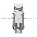 Zimmer Dental Screw-Vent and Tapered Screw-Vent Compatible 4.5mm Platform Implant Impression Coping with Open Tray Screw (P-45FM-ZD)