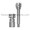 ZimVie / Zimmer Dental-compatible Screw-Vent Tapered Abutment — with guide pin — Titan Implants