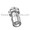 ZimVie / Zimmer Dental-compatible Screw-Vent Tapered Abutment — angled view — Titan Implants