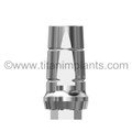 Zimmer Dental AdVent 4.5mm Platform Compatible Straight Locking Implant Abutment With Ti Screw (PA-4.5SLIAF-ZD)