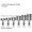 Bio-Lok-compatible 4.0mm External Hex Healing Abutment — complete set view — Titan Implants