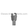Keystone / Lifecore-compatible 4.8mm Screw-Retained Abutment by Titan Implants