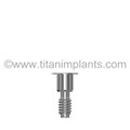Nobel Biocare-compatible Tri-Lobe / Tri-Channel Cover Screw by Titan Implants