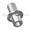NobelReplace® Compatible Titanium Base Abutment — 6.0mm Internal Tri-Channel / Tri-Lobe — angled view — Titan Implants