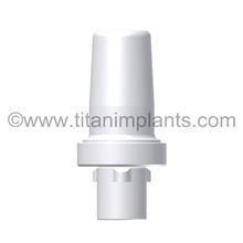 Nobel Biocare-compatible 6.0mm Tri-Lobe / Tri-Channel UCLA Plastic Sleeve by Titan Implants