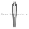Biomet 3i Compatible External Hex 3.4mm Seating Surface Conical Laboratory Abutment Analog (T-34CAA)
