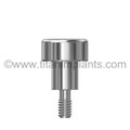 Nobel Biocare Internal Tri-Channel Connection Compatible 6.0mm Platform Healing Abutments (SRS-6HA-NB) (Requires purchase of 0.050" Hex Screw Driver)
