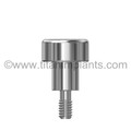 Nobel Biocare-compatible 6.0mm Tri-Lobe / Tri-Channel Healing Abutment by Titan Implants