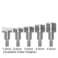 NobelReplace® Compatible Healing Abutment — WP 5.0mm Internal Tri-Channel / Tri-Lobe — complete set view — Titan Implants